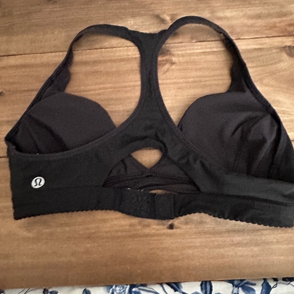 Lululemon All Day Breeze Bra Black Size 4 - Picture 3 of 5